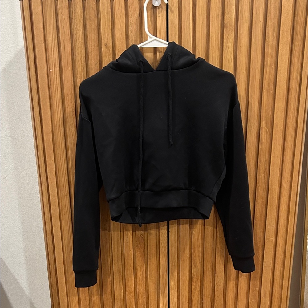 Good American Black Women's Hoodie Top